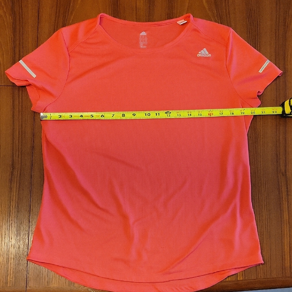 Adidas Running Pink Tee Size XL